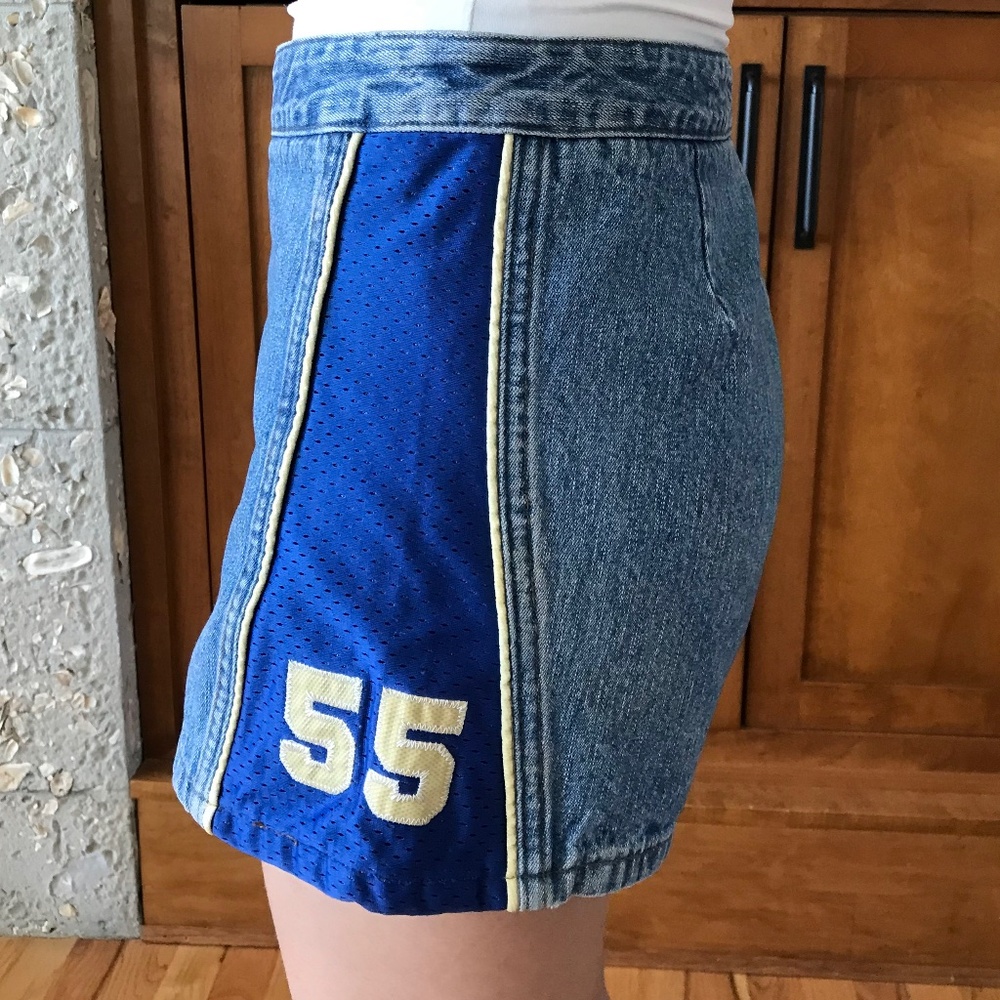 90’S PHYSCO BLUE OUTLAW SHORTS